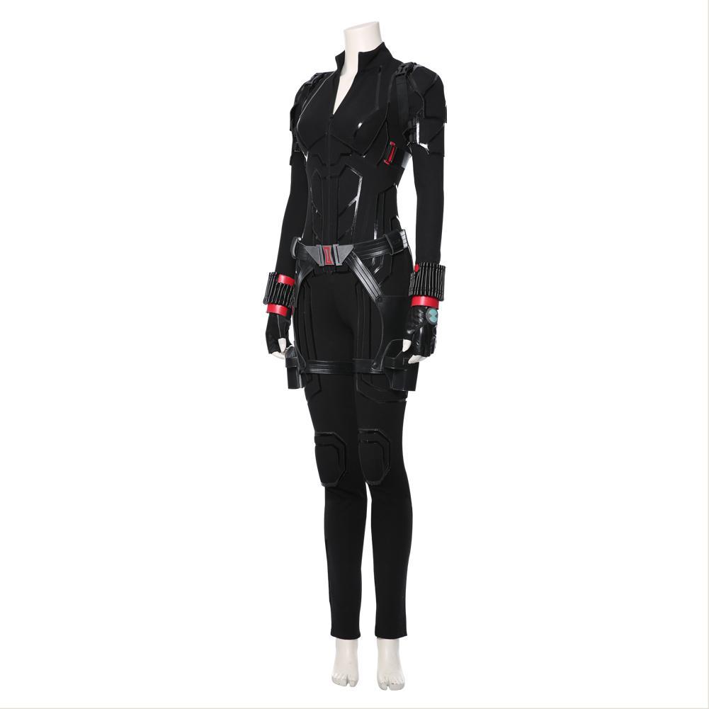 Movie Avengers 4 : Endgame Black Widow Outfit Cosplay Costume Halloween Carnival Suit