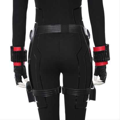 Movie Avengers 4 : Endgame Black Widow Outfit Cosplay Costume Halloween Carnival Suit