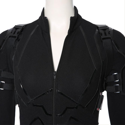 Movie Avengers 4 : Endgame Black Widow Outfit Cosplay Costume Halloween Carnival Suit