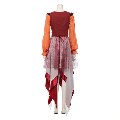 Movie Hocus Pocus-Adult Mary Sanderson Costume Cosplay Costume Halloween Carnival