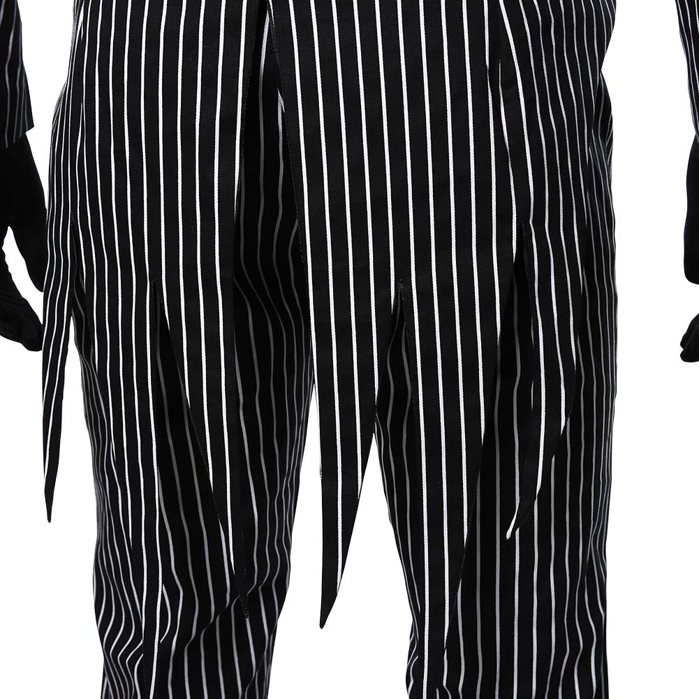 Movie The Nightmare Before Christmas Jack Skellington Uniform Cosplay Costume