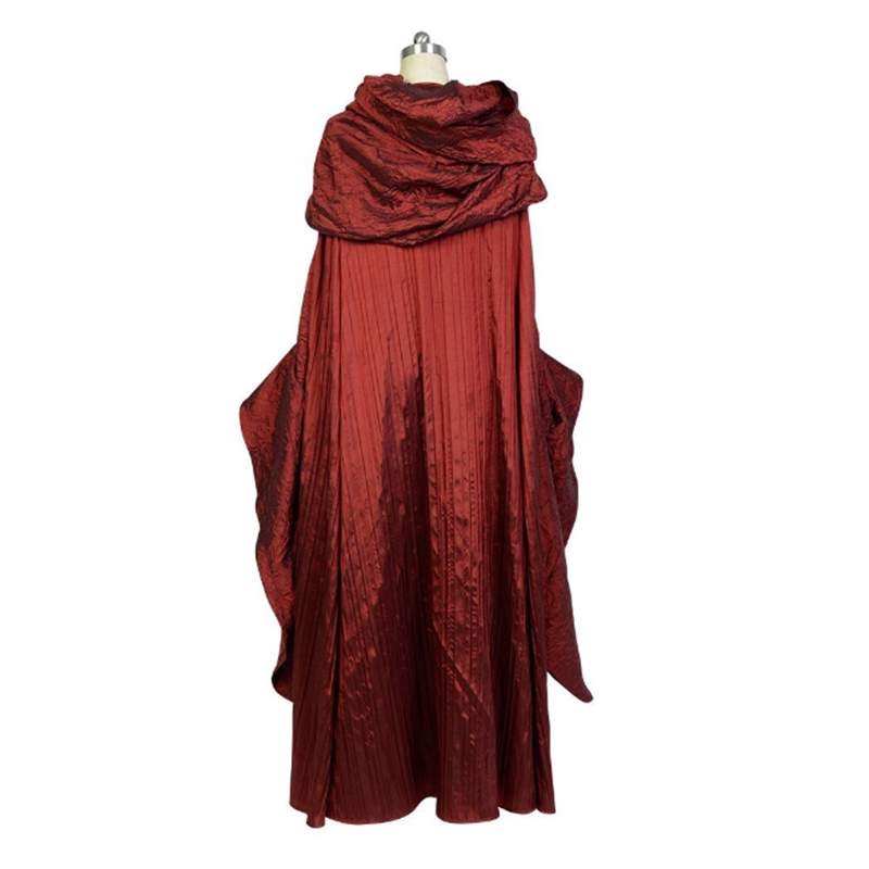 TV Series Game of Thrones The Red Woman Melisandre Outfit Cosplay Costume Halloween Carnival Suit