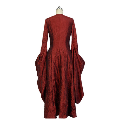 TV Series Game of Thrones The Red Woman Melisandre Outfit Cosplay Costume Halloween Carnival Suit