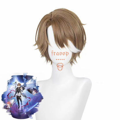 Honkai: Star Rail Welt Yang Brown Cosplay Wig