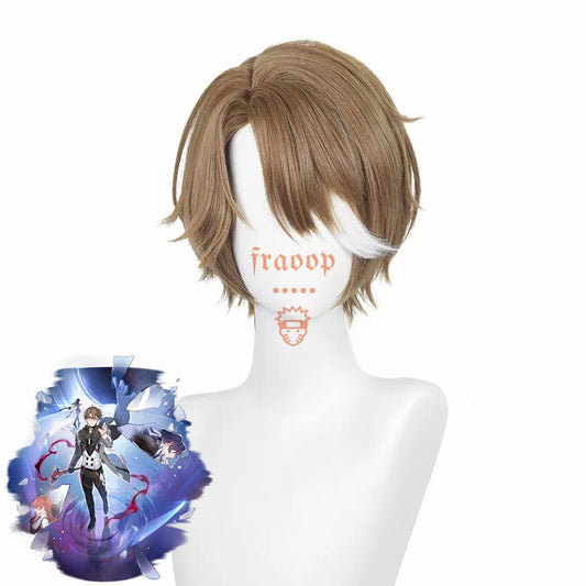 Honkai: Star Rail Welt Yang Brown Cosplay Wig