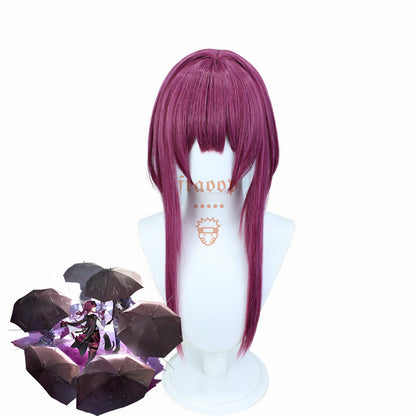 Honkai: Star Rail Kafka Purple Cosplay Wig