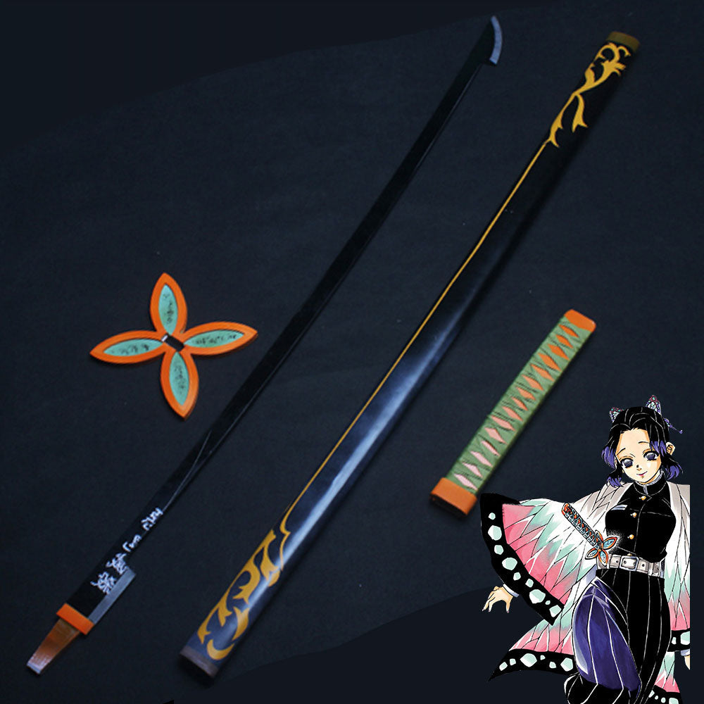 Demon Slayer: Kimetsu No Yaiba Shinobu Kochou Sword Cosplay Weapon Prop