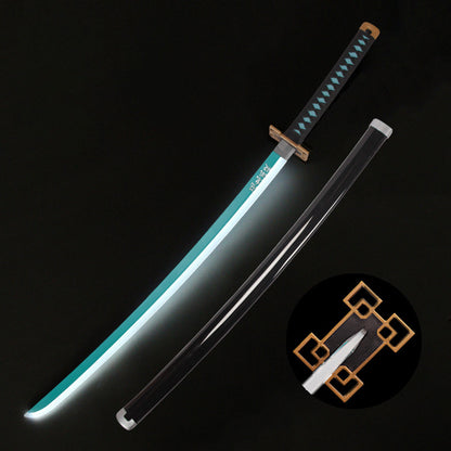 Luminous Sword Demon Slayer: Kimetsu No Yaiba Tokitou Muichirou Cosplay Weapon Prop