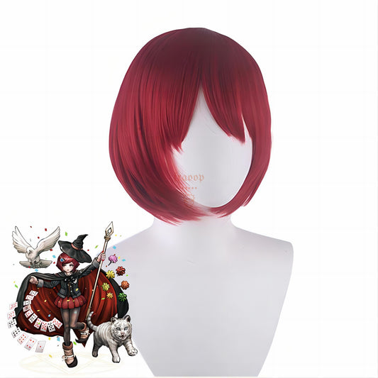 Danganronpa V3: Killing Harmony Himiko Yumeno Red Cosplay Wig