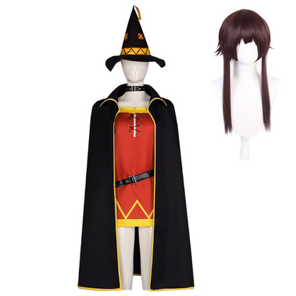 Anime KonoSuba: God's Blessing On This Wonderful World 3 (2024) Megumin Cosplay Costume