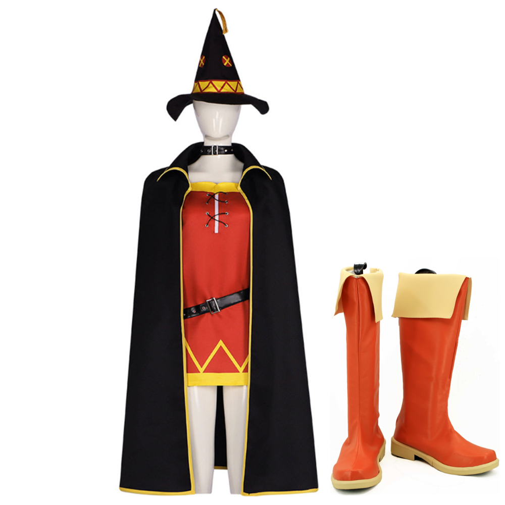 Anime KonoSuba: God's Blessing On This Wonderful World 3 (2024) Megumin Cosplay Costume