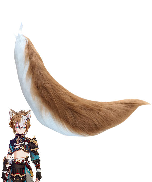 Genshin Impact Gorou Tail Cosplay Accessory Prop