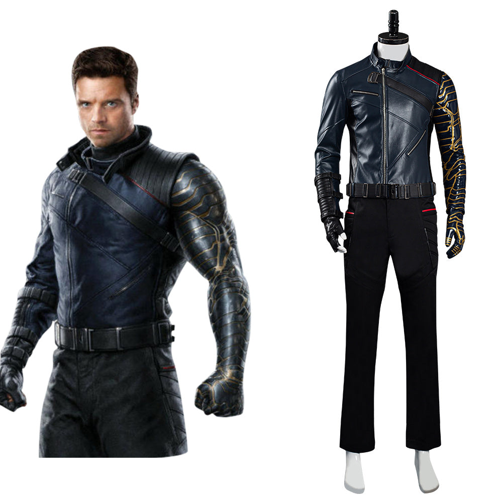 Der Falke und der Wintersoldat Halloween Karnevalsanzug Bucky Barnes Cosplay Kostüm