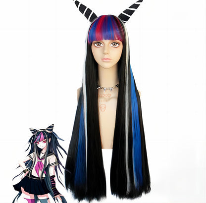 Danganronpa: Trigger Happy Havoc Mioda Ibuki Long Synthetic Cosplay Wigs