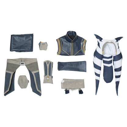 TV Ahsoka 2023 Ahsoka Tano Clone Wars Outfit Cosplay Kostüm Halloween Karneval Kostüm