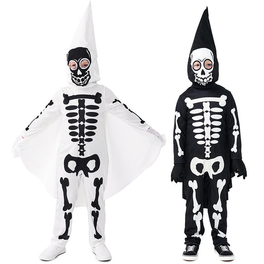 Halloween Costume Children's Performance Skull Cosplay Costume Bone Ghost Party