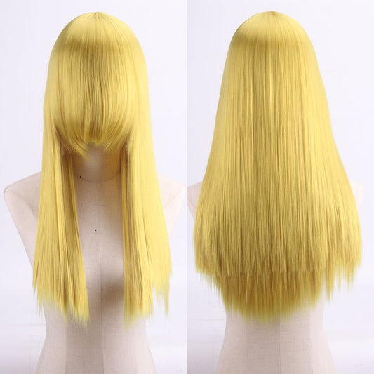 ZF - 26" Long Gold Wig