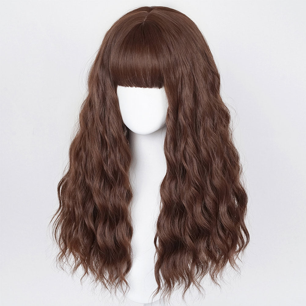 Movie Harry Potter Hermione Granger Brown Wigs Cosplay Accessories Halloween Carnival Props