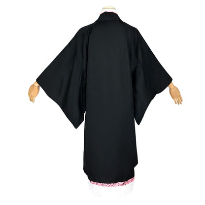 Adult Demon Slayer Anime Nezuko Pink Kimono Uniform Outfit Cosplay Costume Halloween Carnival Suit