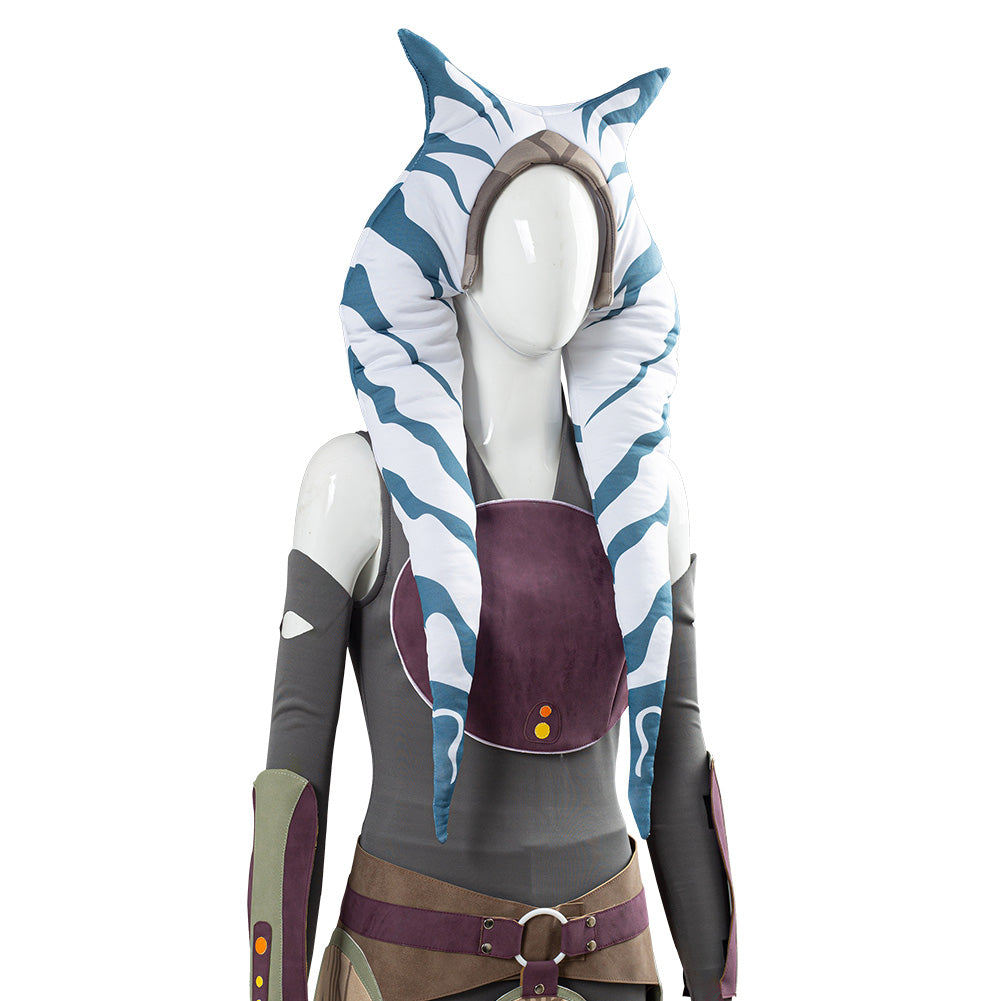 TV Series Ahsoka 2023 Ahsoka Tano Women Dress Outfit Halloween Carnival Costume Cosplay Costume