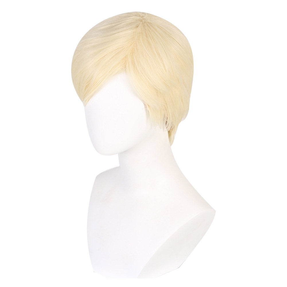 Movie Barbie 2023 Ken Golden Cosplay Wig