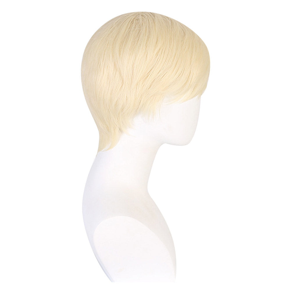 Movie Barbie 2023 Ken Golden Cosplay Wig