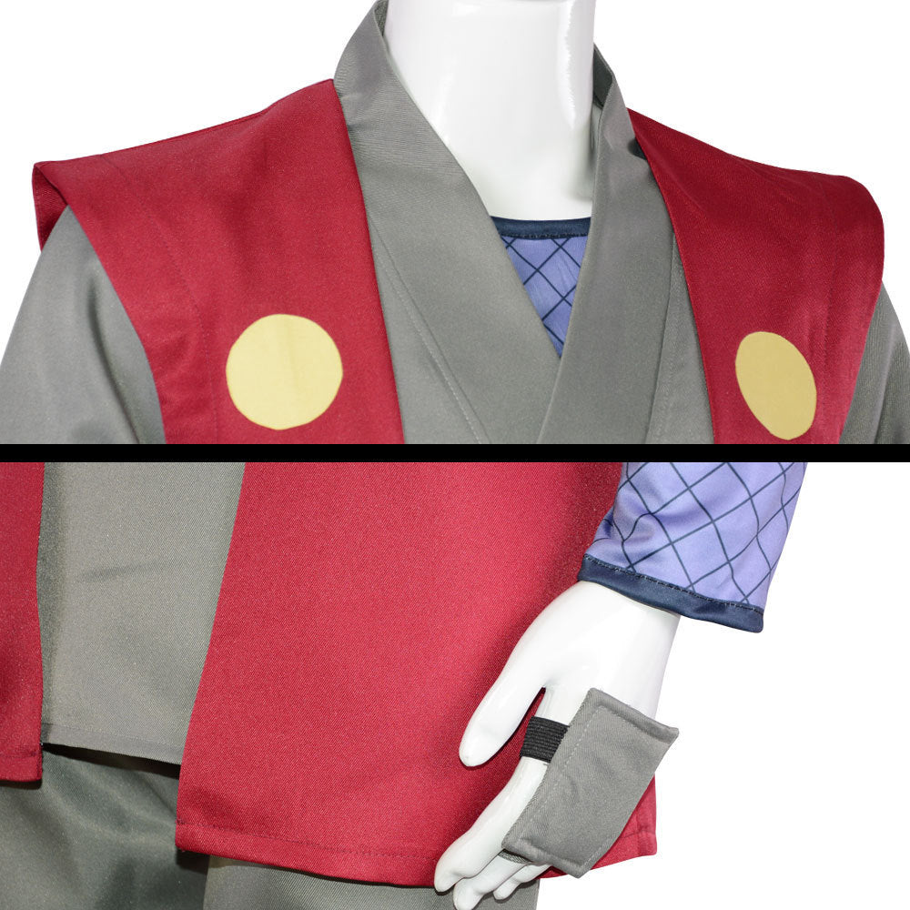 Anime Naruto Jiraiya Cosplay Suit for Halloween Party