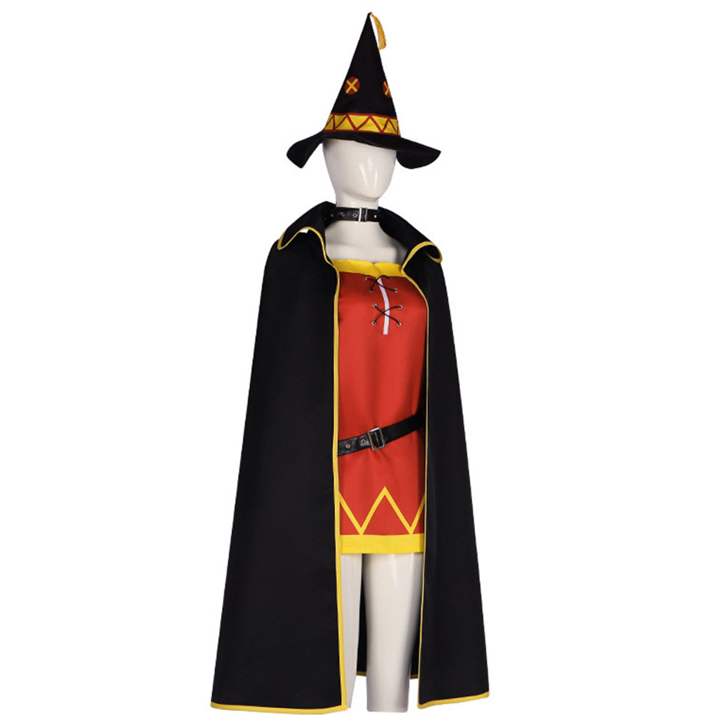 Anime KonoSuba: God's Blessing On This Wonderful World 3 (2024) Megumin Cosplay Costume