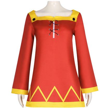 Anime KonoSuba: God's Blessing On This Wonderful World 3 (2024) Megumin Cosplay Costume