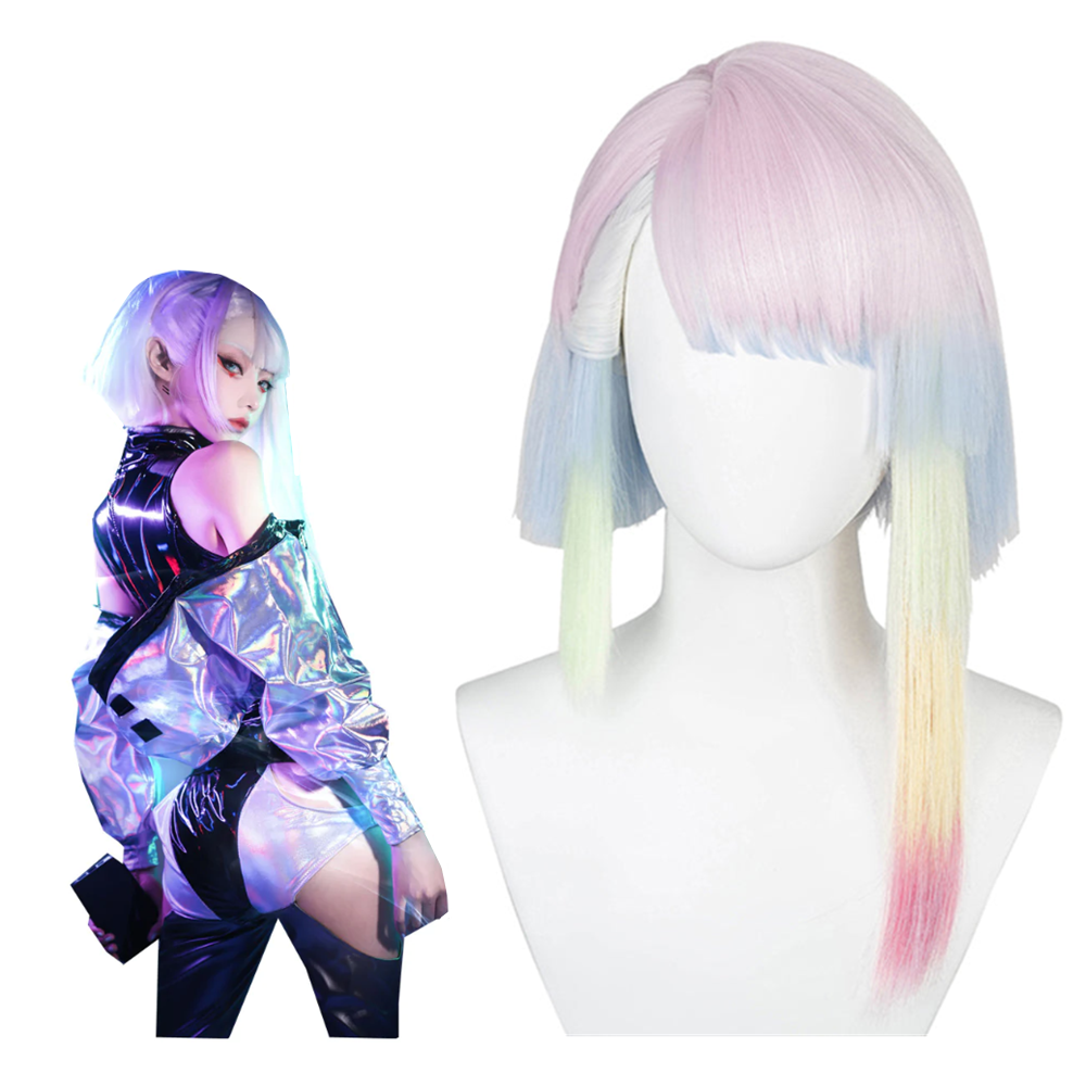 Anime Cyberpunk: Edgerunners Lucy Cosplay Wig