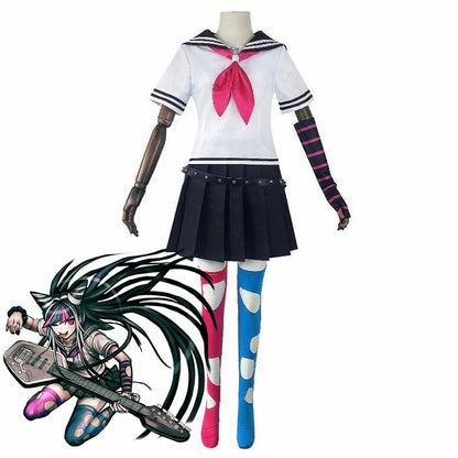 Danganronpa Dangan Ronpa 2: Goodbye Despair Ibuki Mioda Cosplay Kostüm