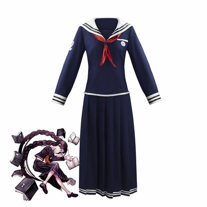 Danganronpa Touko Fukawa Cosplay Kostüm Schuluniform Set