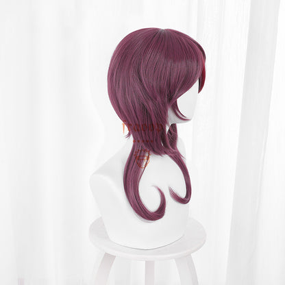 Genshin Impact Rosaria Purple Cosplay Wig