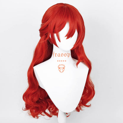 Honkai: Star Rail Himeko Red Cosplay Wig