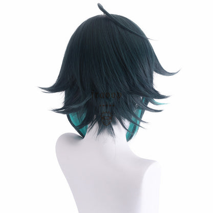 Genshin Impact Xiao Green Cosplay Wig