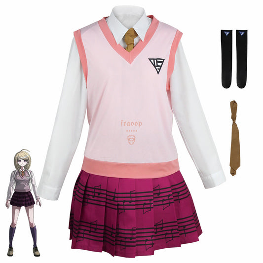 Danganronpa Dangan Ronpa V3: Killing Harmony Kaede Akamatsu Cosplay Kostüm