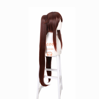 Genshin Impact Hu Tao Black Cosplay Wig