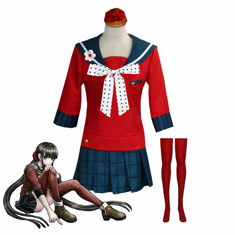 Danganronpa Dangan Ronpa V3: Killing Harmony Maki Harukawa Cosplay Costume