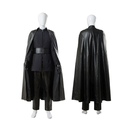 Movie The Last Jedi Kylo Ren Outfit Ver.2 Cosplay Costume Halloween Carnival