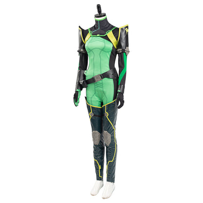 Game Valorant Women Jumpsuit Romper Suit Viper Halloween Carnival Outfit Cosplay Costume