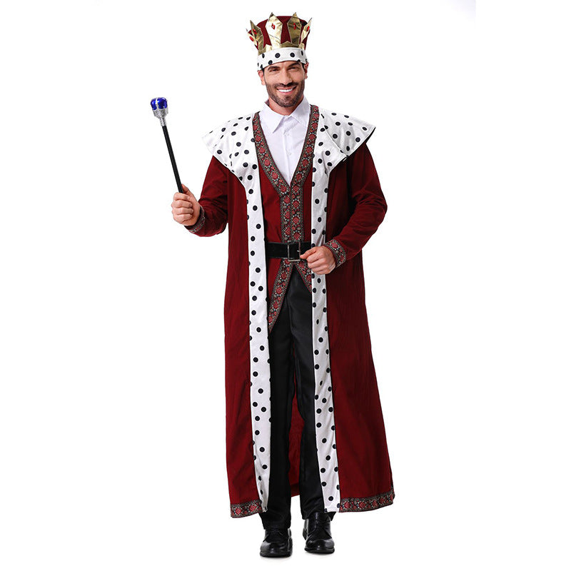 Medieval Ancient Roman Court King Costume Stage Costume