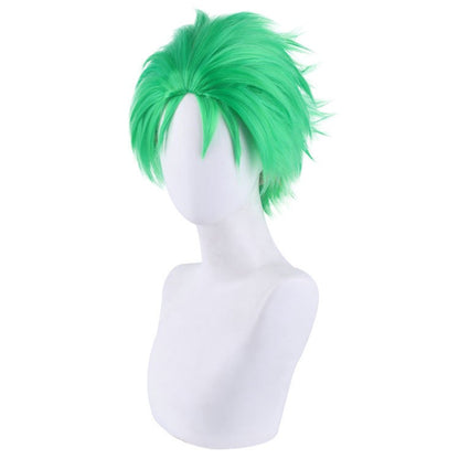 Anime One Piece Kimono Roronoa Zoro Cosplay Wig