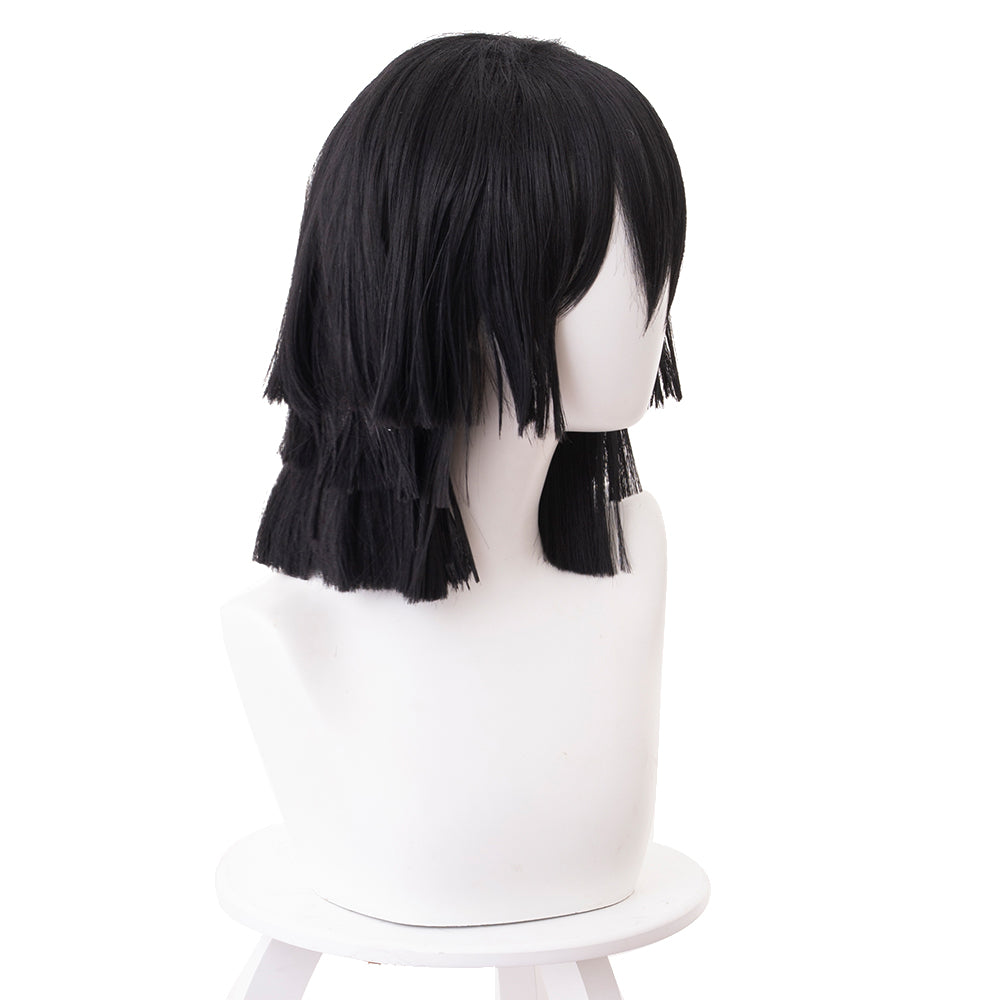 Anime Demon Slayer Iguro Obanai Cosplay Cosplay Wig