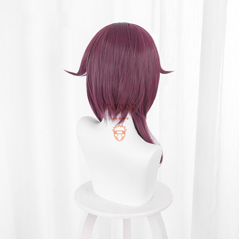 Genshin Impact Rosaria Purple Cosplay Wig