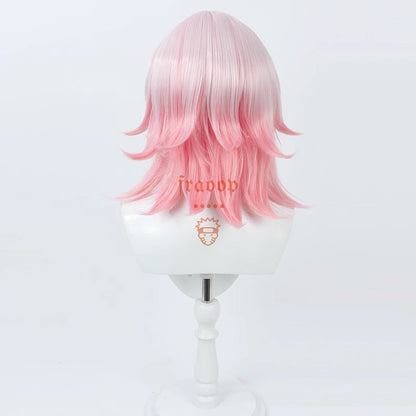 Honkai: Star Rail March 7th New Skin Pink Blue Cosplay Wig