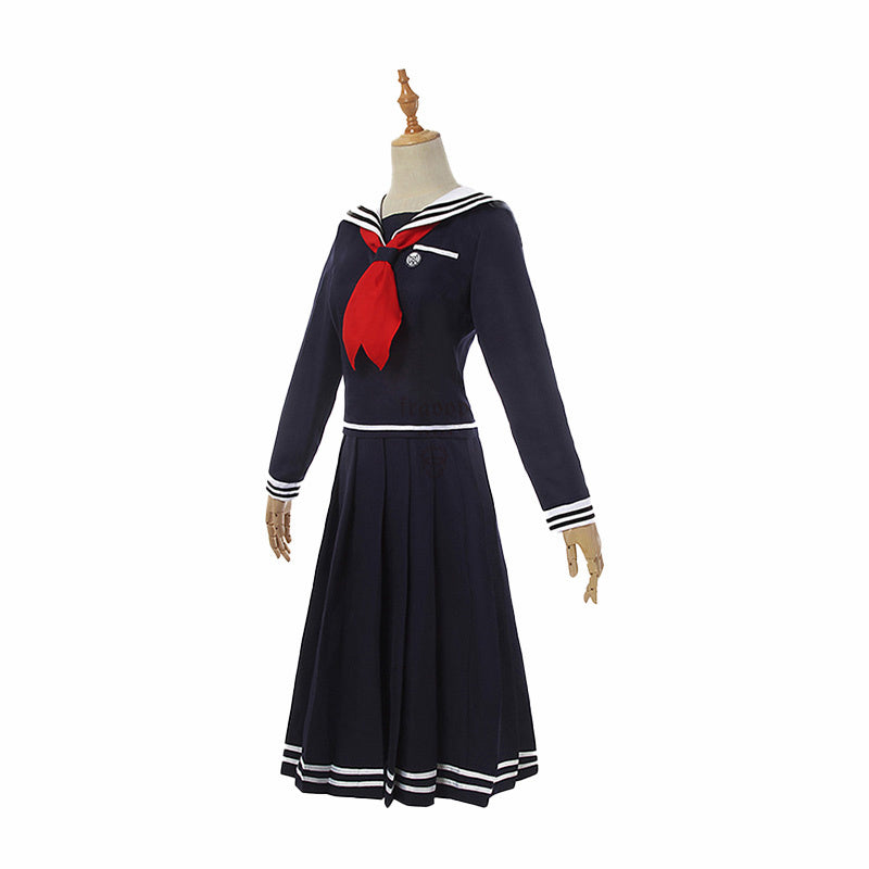 Danganronpa Touko Fukawa Cosplay Kostüm Schuluniform Set