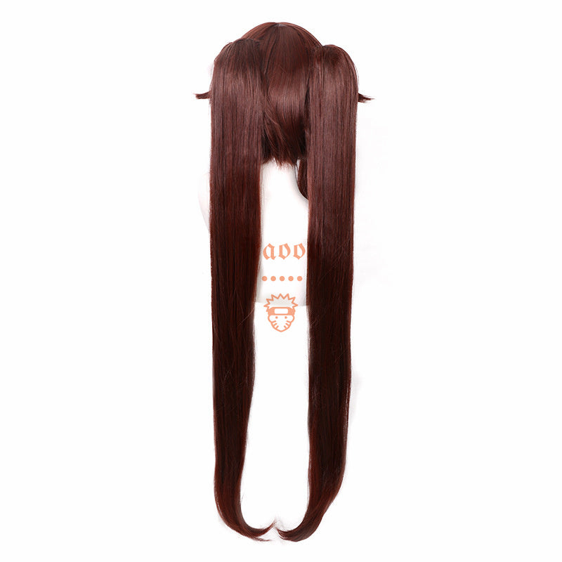 Genshin Impact Hu Tao Black Cosplay Wig