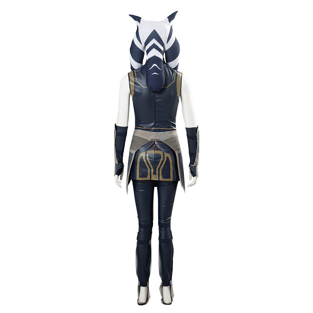 TV Ahsoka 2023 Ahsoka Tano Clone Wars Outfit Cosplay Kostüm Halloween Karneval Kostüm