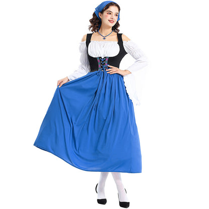 Medieval Farm Maid Munich Beer Festival Dress