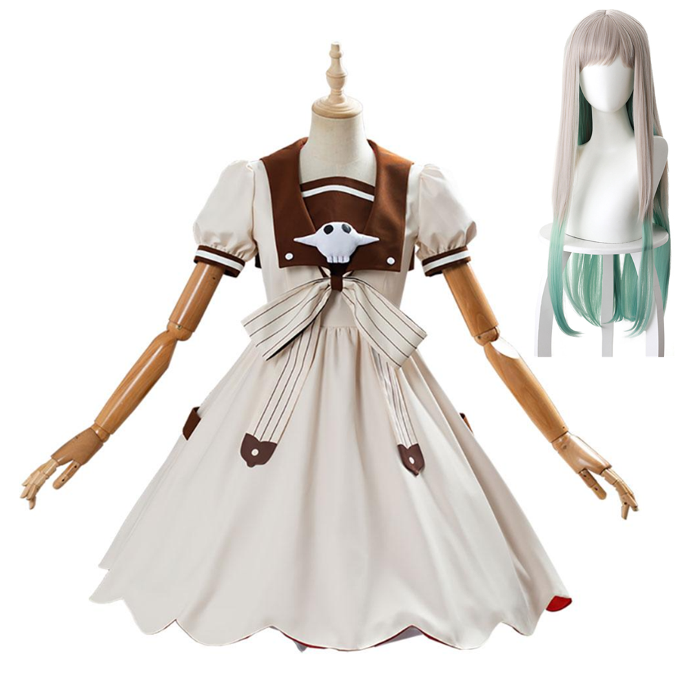 Anime Jibaku Shounen Hanako-kun Yashiro Nene Lolita Dress Cosplay Costume Halloween Carnival Suit